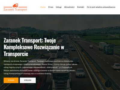 Www.zaranek-transport.pl