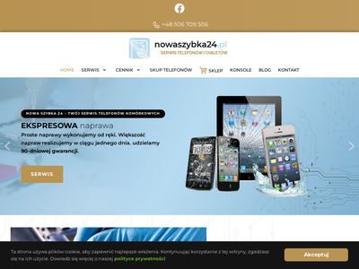 Serwis smartfonów Warszawa - Zbita Szybka 24