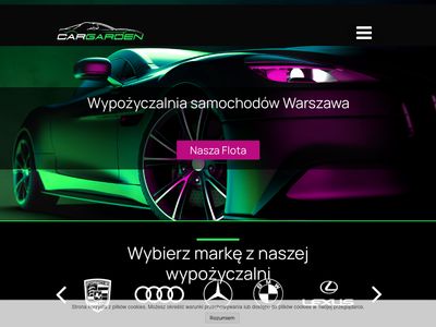 Wynajem samochodów Warszawa - Cargarden