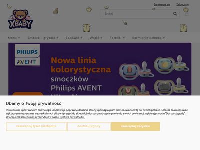 Sklep x-Baby.pl - szeroki wybór artykułów dziecięcych