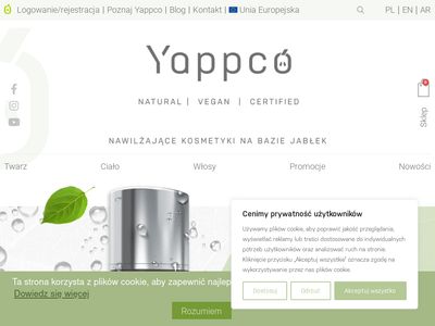 Eko kosmetyki do pielęgnacji ciała - yappco.bio