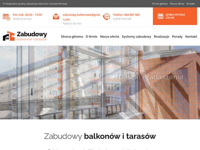 Profesjonalna zabudowa balkonów i tarasów - zabudowy-balkonowe.pl