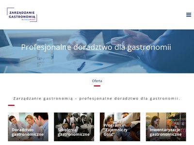 Konsultacje gastronomiczne - zarzadzaniegastronomia.pl