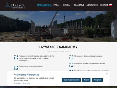 Biuro projektowe, architektoniczne, inżynierskie - zarzycki-konstrukcje.pl