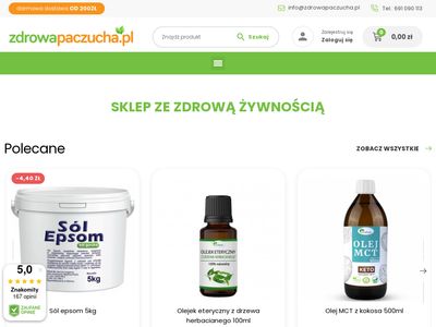 Sklep z naturalną żywnością - Zdrowapaczucha.pl