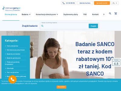 Platforma Badań Genetycznych - zdrowegeny.pl