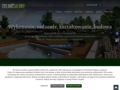 Projektowanie ogrodów Rąbień zielonesalony.pl