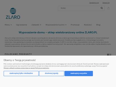Wyposażenie domu - Sklep wielobranżowy online Zlaro.pl