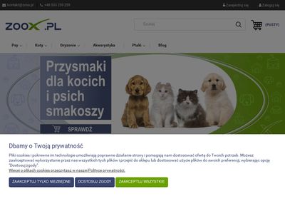 Sklep zoologiczny Zoox.pl